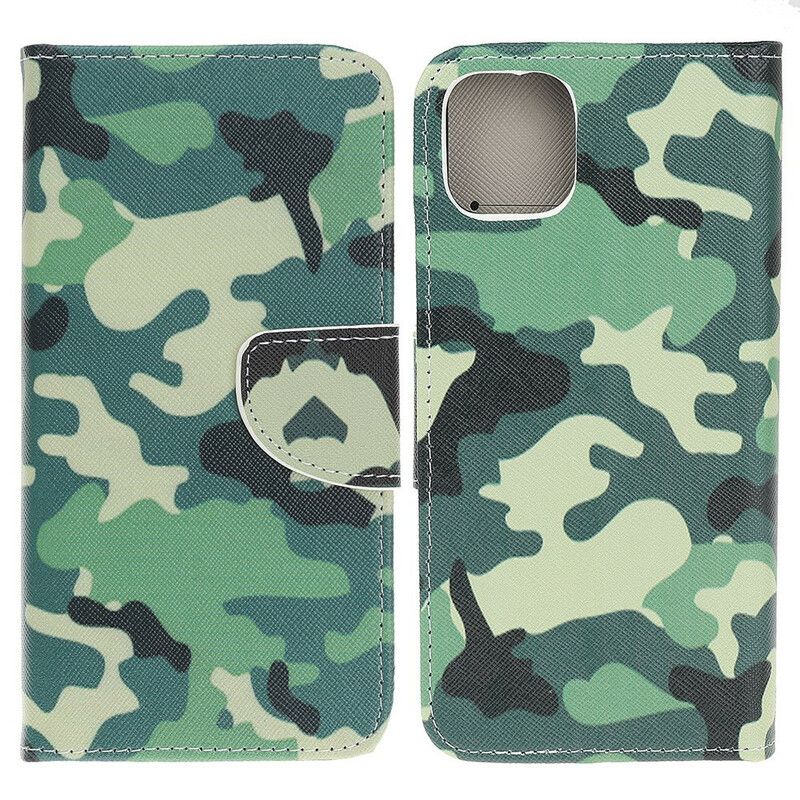 Flip Kotelot iPhone 13 Pro Military Camouflage