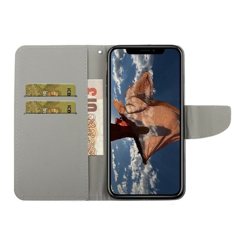 Flip Kotelot iPhone 13 Pro Thong Monkey