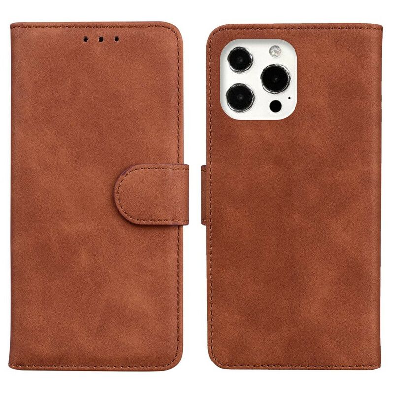 Kotelot iPhone 13 Pro Puhelinkuoret Style Leather Couture