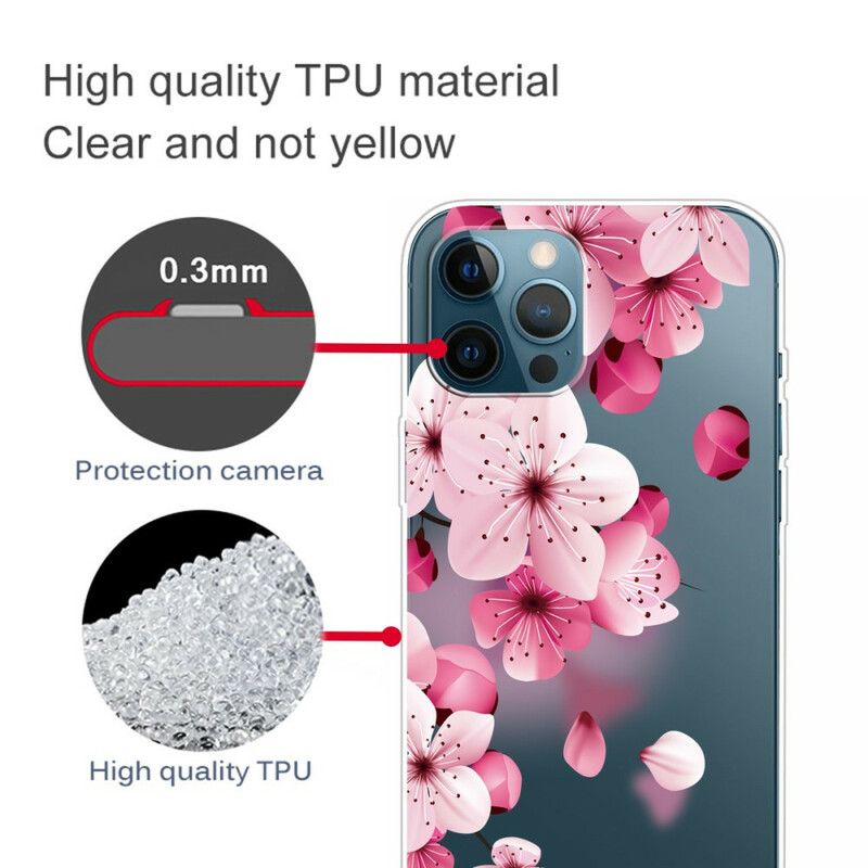 Kuori Case iPhone 13 Pro Puhelinkuoret Floral Premium