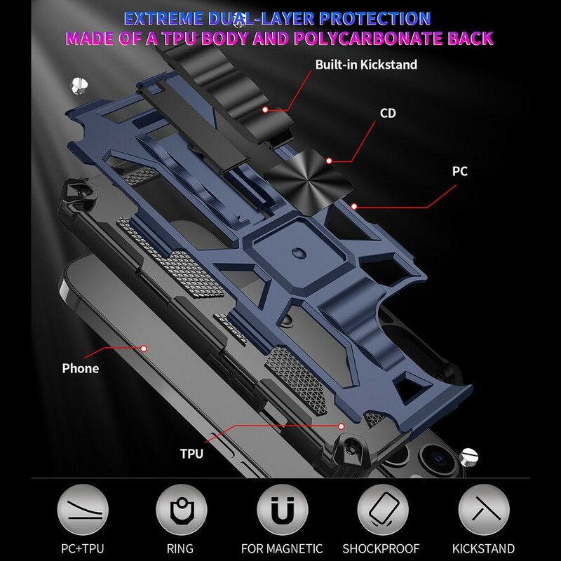 Kuori Case iPhone 13 Pro Puhelinkuoret Irrotettava Resistant Military