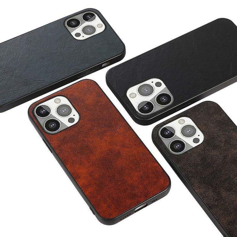 Kuori iPhone 13 Pro Business Leather Style