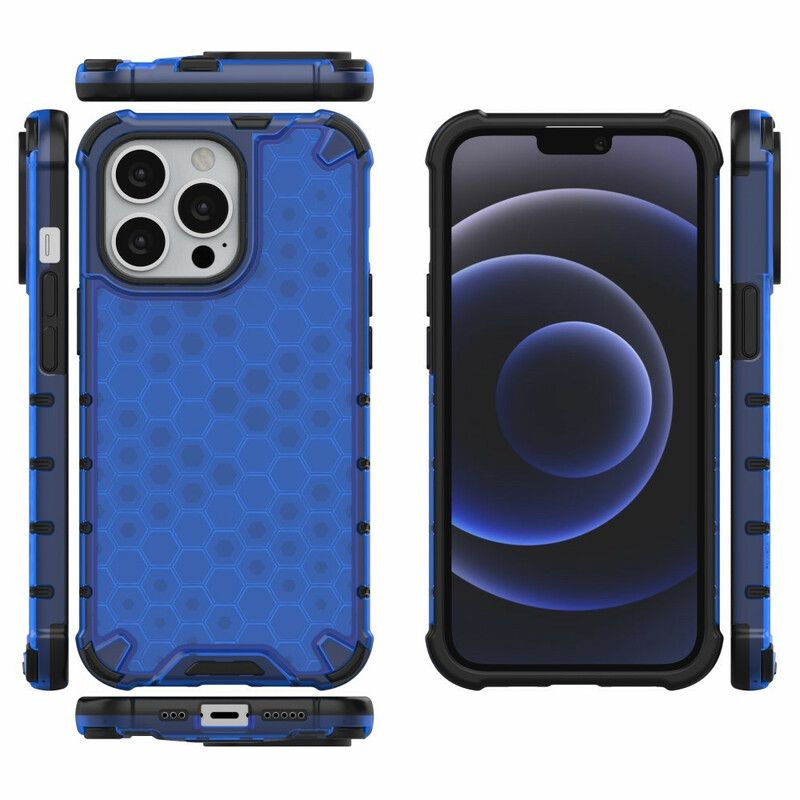 Kuori iPhone 13 Pro Honeycomb Style