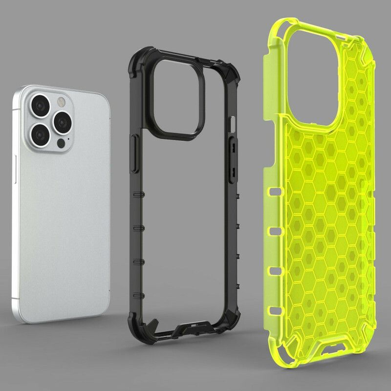 Kuori iPhone 13 Pro Honeycomb Style