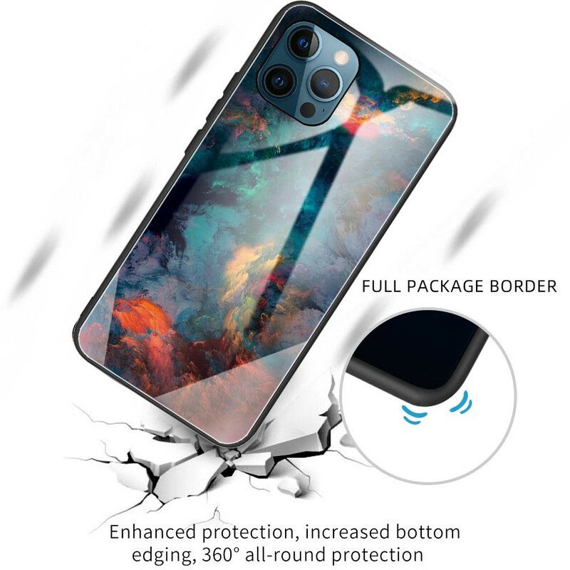 Kuori iPhone 13 Pro Sky Tempered Glass