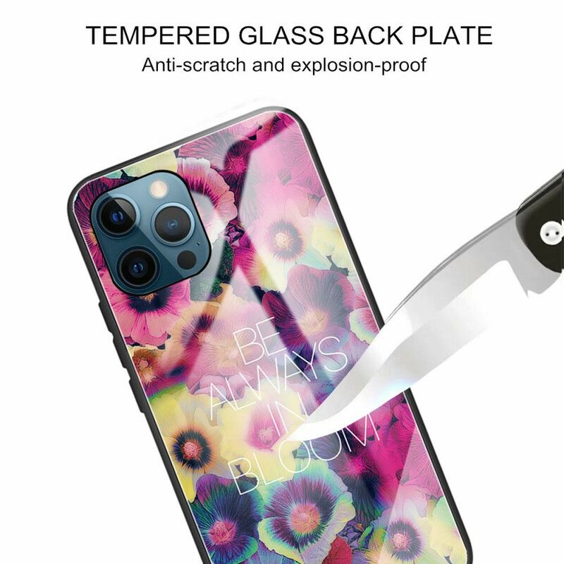 Kuori iPhone 13 Pro Tempered Glass Be Aina Kukkimassa Suojakuori