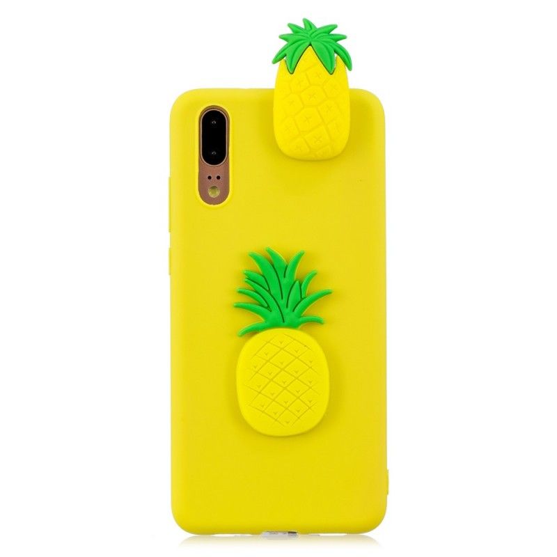 Kuori Huawei P20 3D Ananas