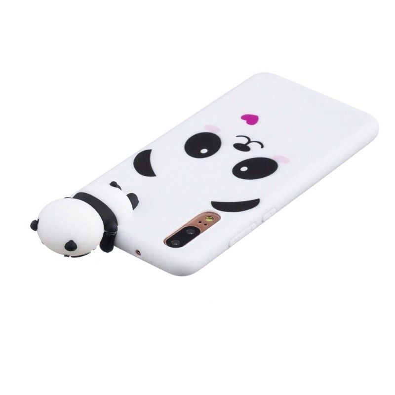 Kuori Huawei P20 Hauska 3D-Panda