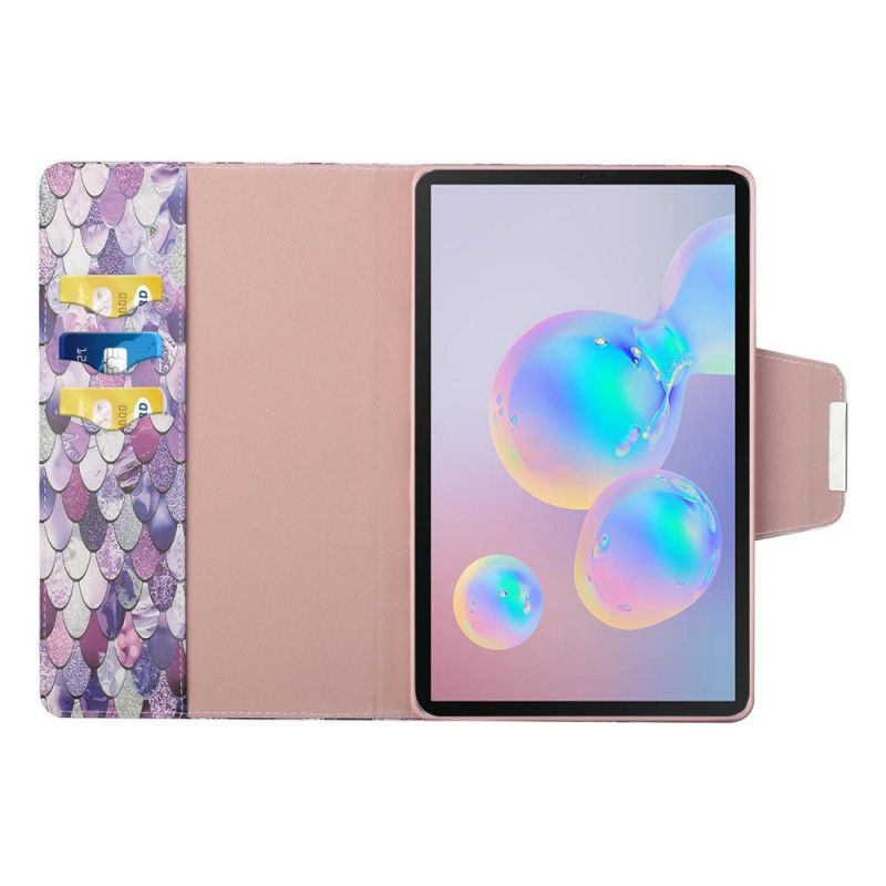 Tekonahkakansi Samsung Galaxy Tab S7 Plus Mauve -Vaaka