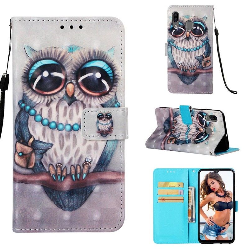 Flip Case Samsung Galaxy A30 Miss Pöllö Remmi