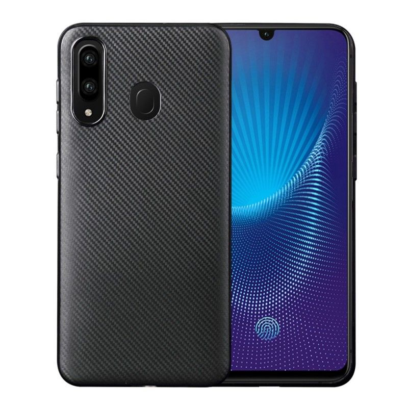 Kuori Samsung Galaxy A30 Musta Luistamaton Kudottu Suojakuori