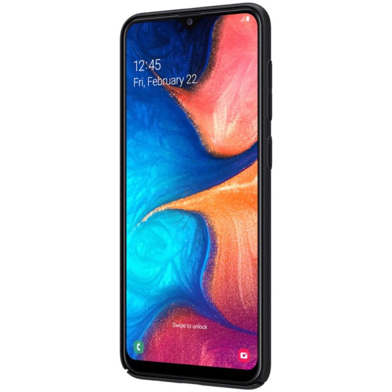 Kuori Samsung Galaxy A30 Valkoinen Musta Jäykkä Himmeä Nillkin