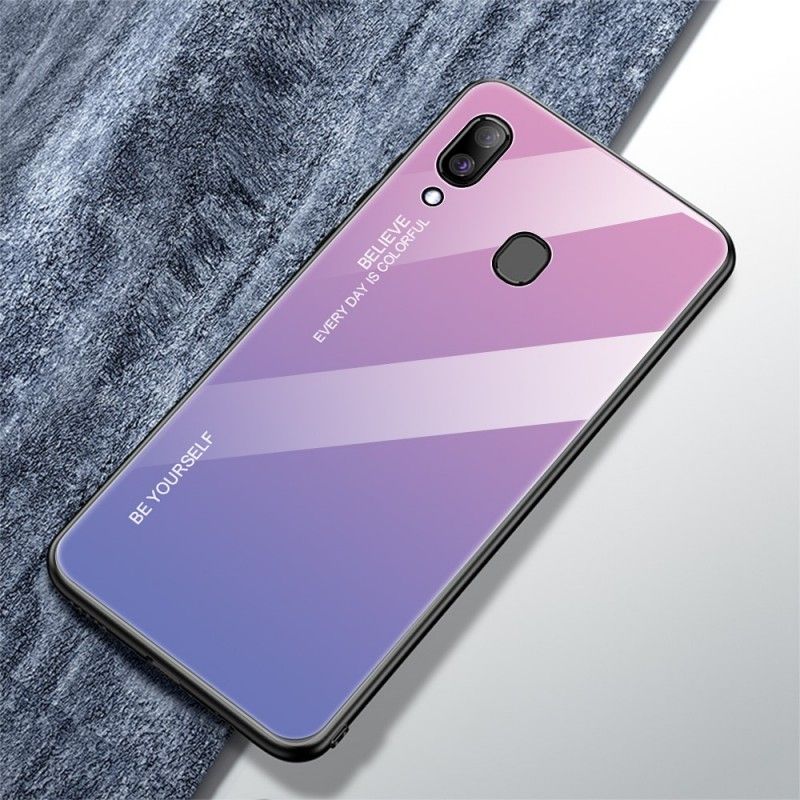 Kuori Samsung Galaxy A30 Vihreä Punainen Galvanoitu Väri