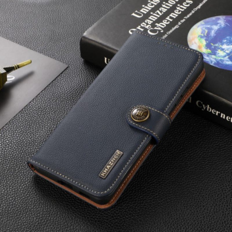 Flip Kotelot Moto G60s Khazneh Leather Suojakuori