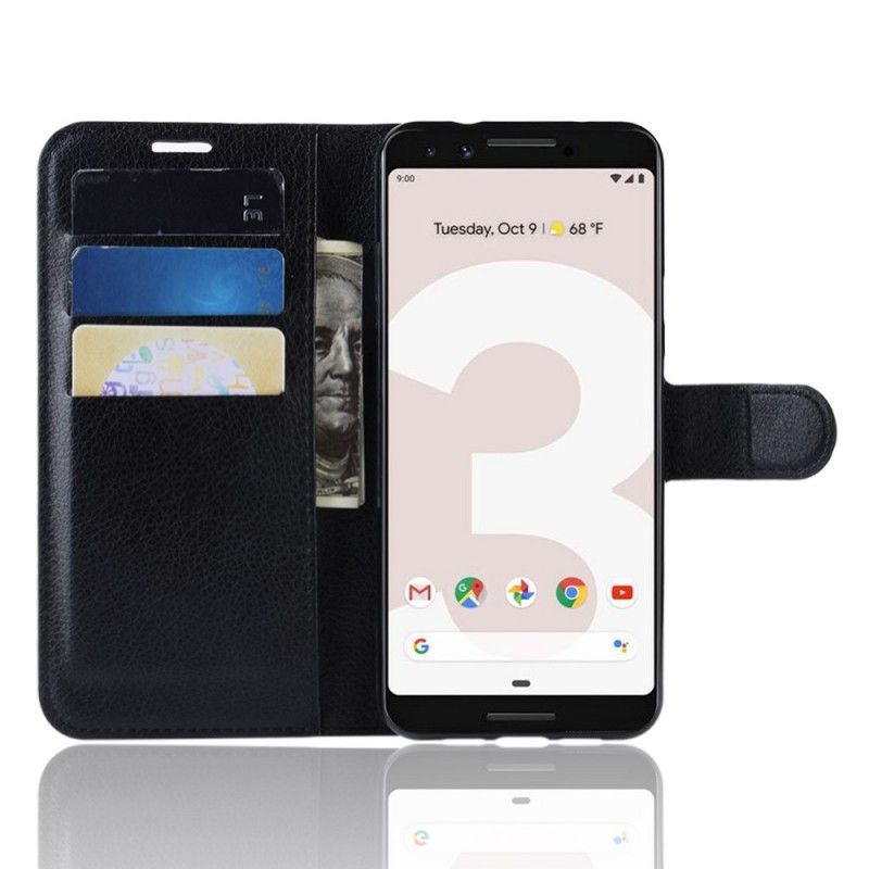 Kotelot Google Pixel 3A Valkoinen Musta Klassikko Suojakuori