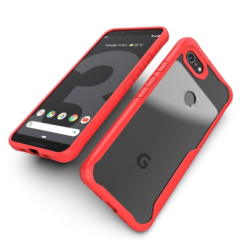 Kuori Google Pixel 3A Viistetty Reuna-Hybridi Suojakuori