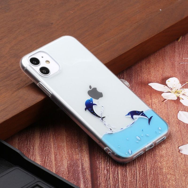 Case Kuoret iPhone 11 Puhelinkuoret Delfiinipelit