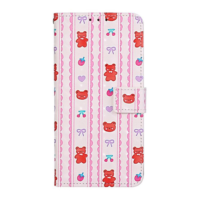 Flip Case iPhone 11 Säädettävä Nallekarhu