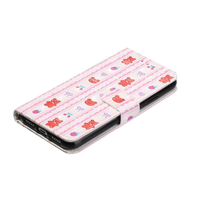 Flip Case iPhone 11 Säädettävä Nallekarhu