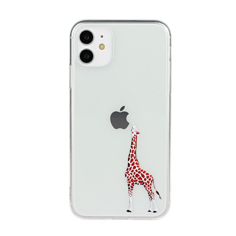 Kuori iPhone 11 Kirahvi-Logopelit Suojakuori