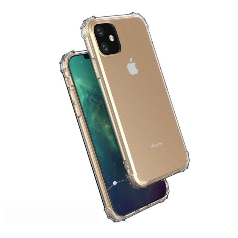 Kuori iPhone 11 Läpinäkyvä Ensiluokkainen Silikoni Suojakuori