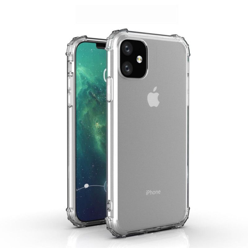 Kuori iPhone 11 Läpinäkyvä Ensiluokkainen Silikoni Suojakuori