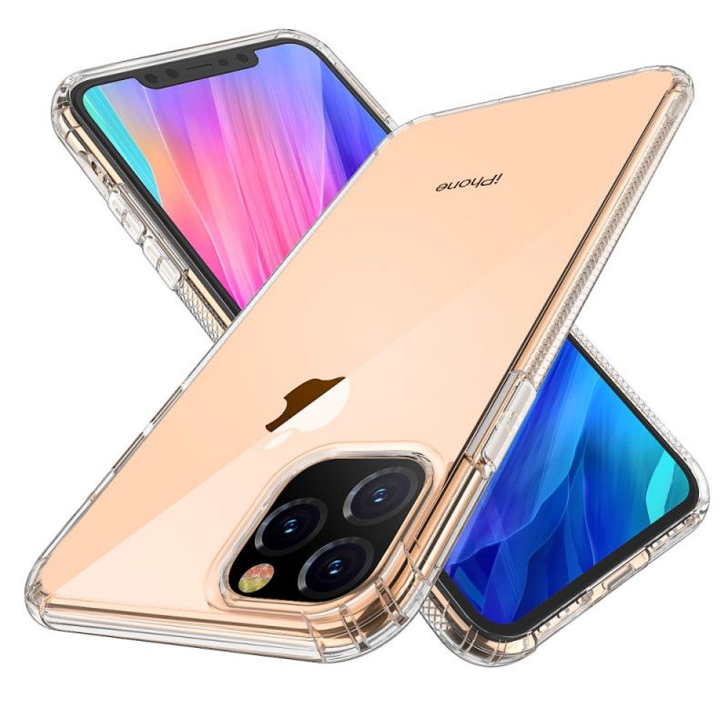 Kuori iPhone 11 Läpinäkyvä Musta Läpinäkyvät Suojatyynyt