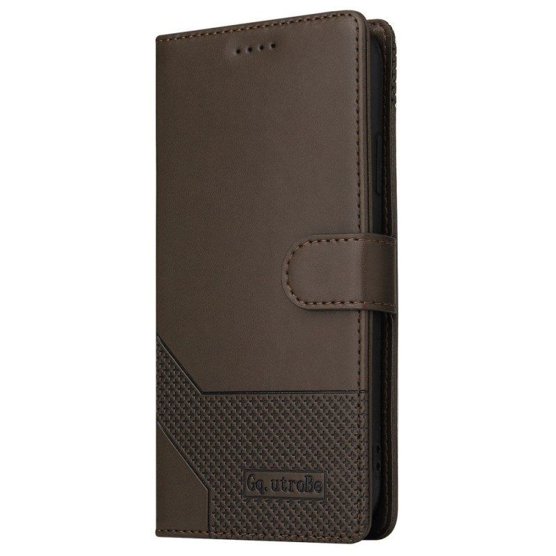 Flip Case Samsung Galaxy S22 Ultra 5G Nahkaefekti Gq.utrobe