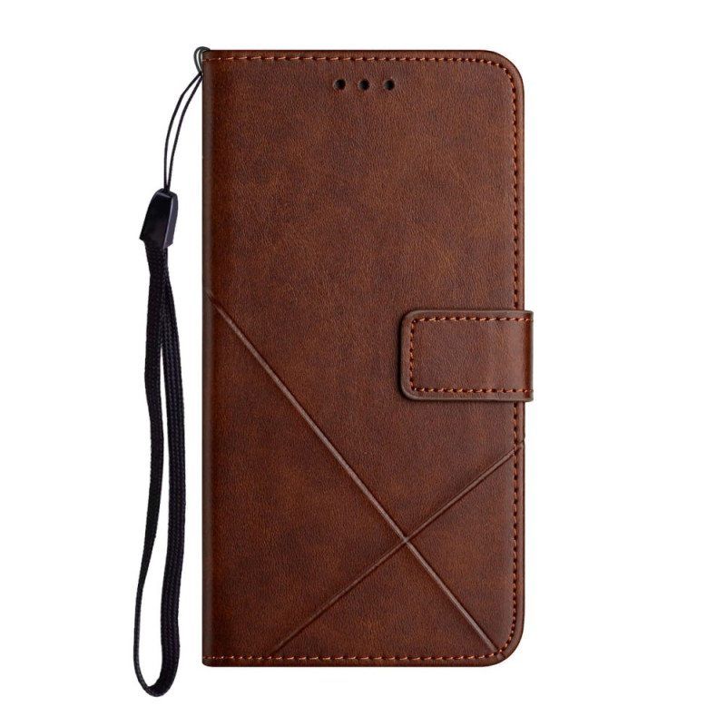 Kotelot Samsung Galaxy S22 Ultra 5G X Design Geo Leather Style