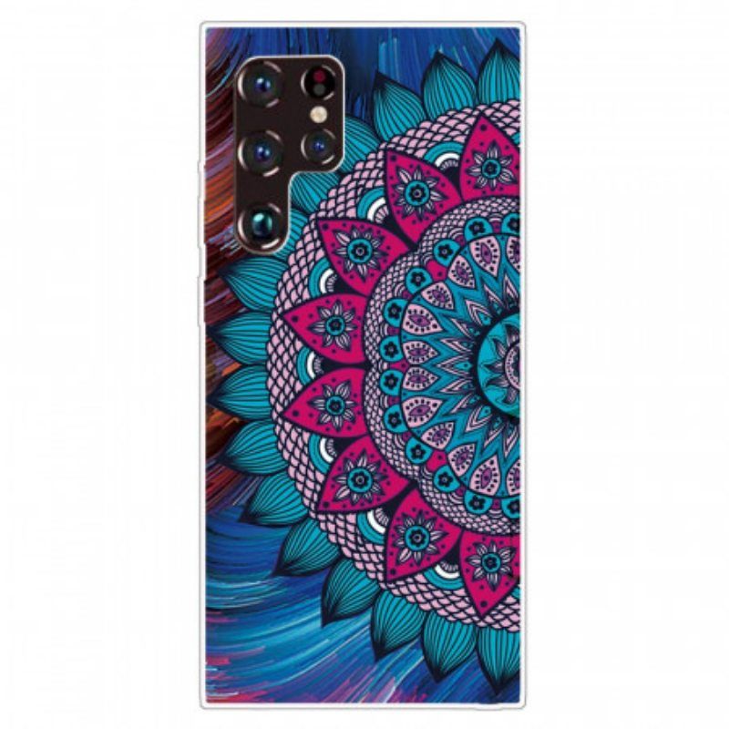 Kuori Samsung Galaxy S22 Ultra 5G Värikäs Mandala