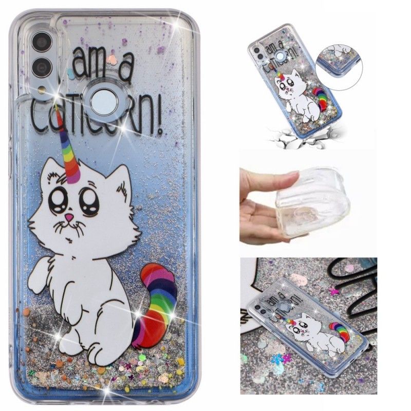 Case Kuoret Honor 10 Lite Puhelinkuoret Kimalteleva Caticorn