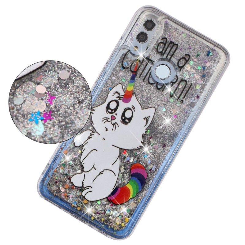 Case Kuoret Honor 10 Lite Puhelinkuoret Kimalteleva Caticorn