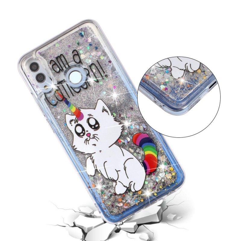 Case Kuoret Honor 10 Lite Puhelinkuoret Kimalteleva Caticorn