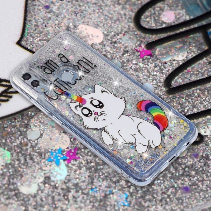 Case Kuoret Honor 10 Lite Puhelinkuoret Kimalteleva Caticorn