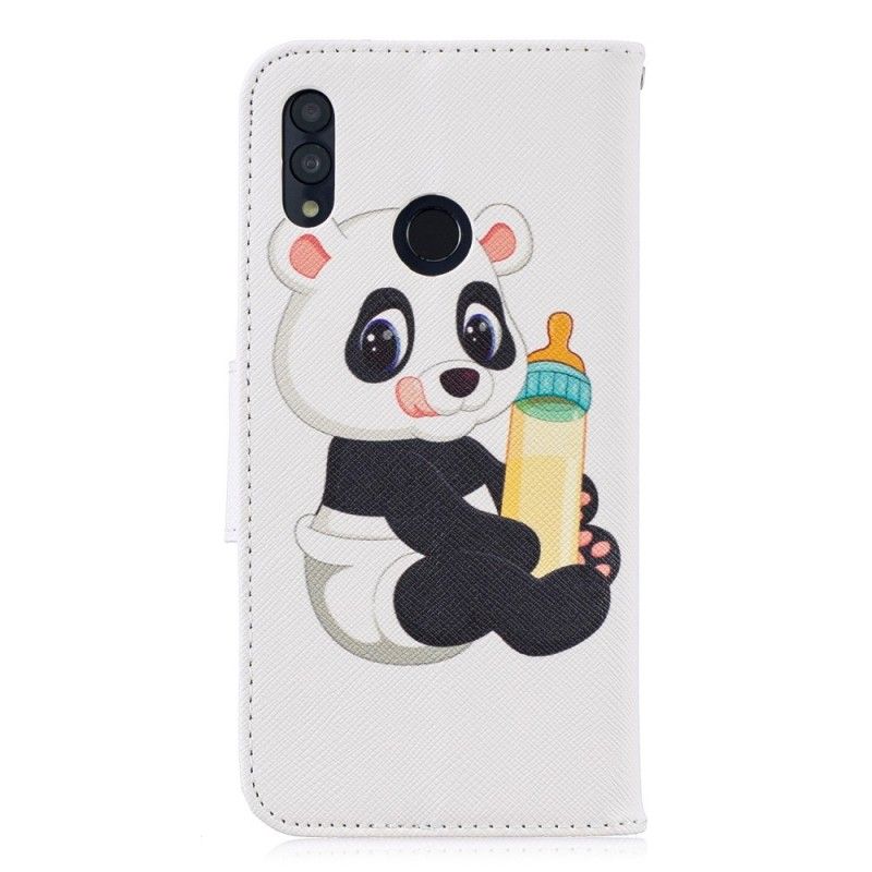 Nahkakotelo Honor 10 Lite Puhelinkuoret Vauvan Panda