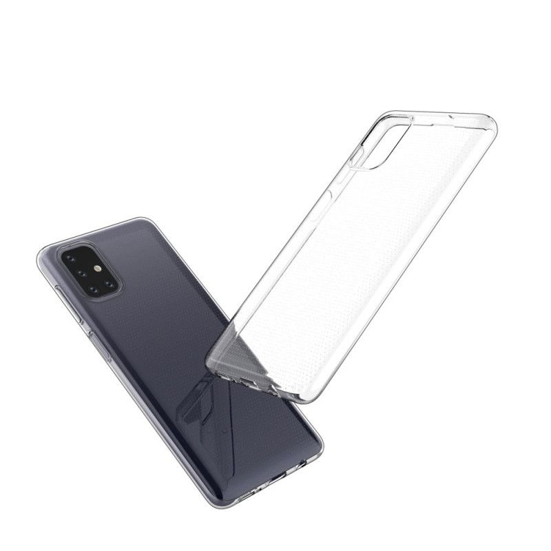 Case Kuoret Samsung Galaxy M51 Puhelinkuoret Läpinäkyvä Erittäin Hieno 5 Mm