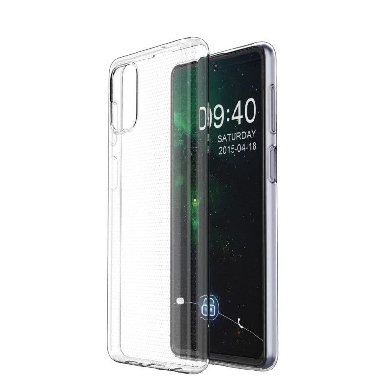 Case Kuoret Samsung Galaxy M51 Puhelinkuoret Läpinäkyvä Erittäin Hieno 5 Mm