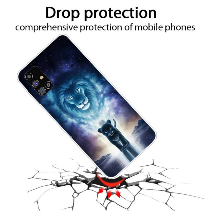 Case Kuoret Samsung Galaxy M51 Puhelinkuoret Leijonanpentu