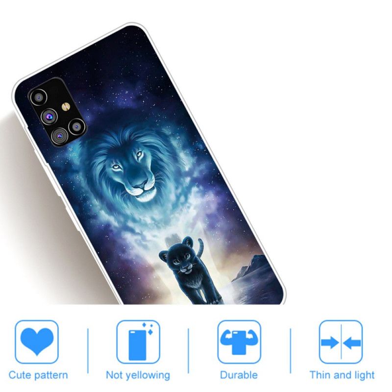 Case Kuoret Samsung Galaxy M51 Puhelinkuoret Leijonanpentu