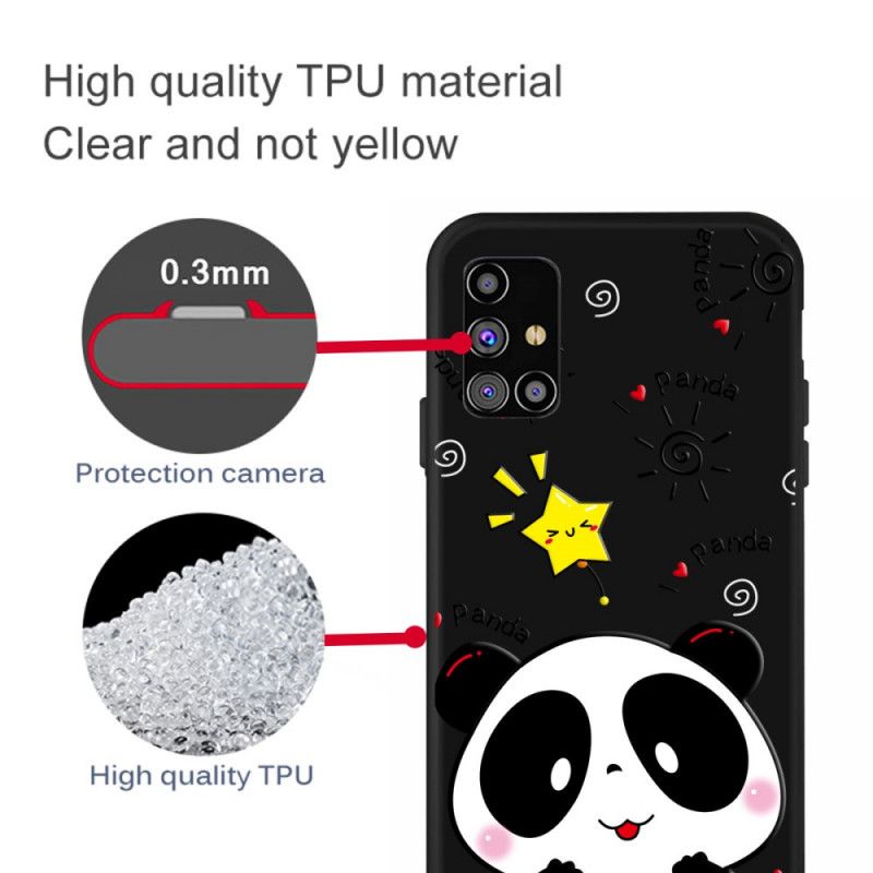 Case Kuoret Samsung Galaxy M51 Puhelinkuoret Pandatähti