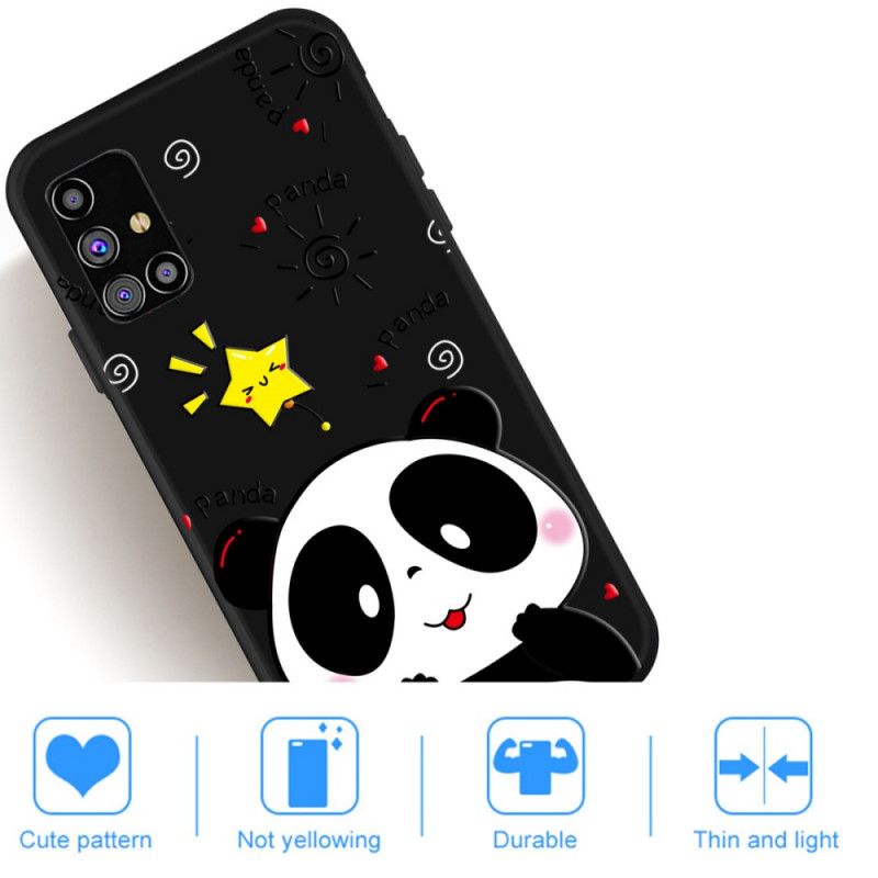 Case Kuoret Samsung Galaxy M51 Puhelinkuoret Pandatähti