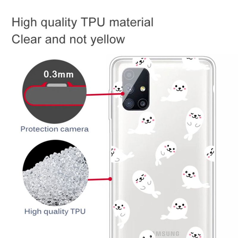 Case Kuoret Samsung Galaxy M51 Puhelinkuoret Ylimmät Merileijonat