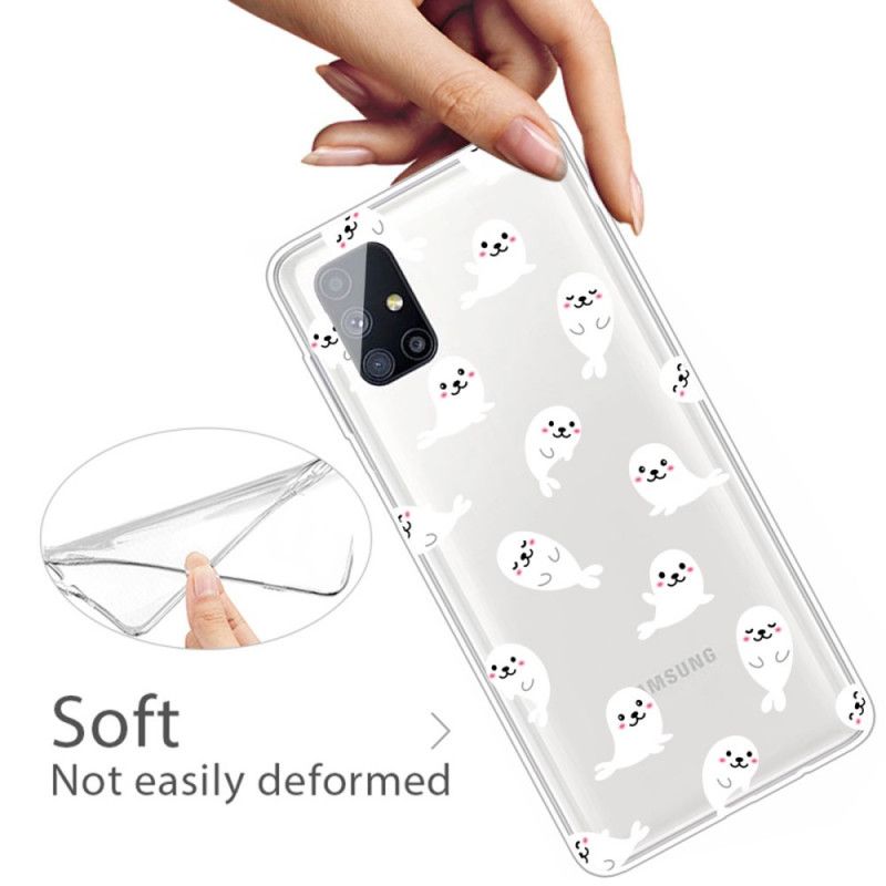 Case Kuoret Samsung Galaxy M51 Puhelinkuoret Ylimmät Merileijonat