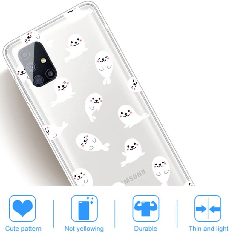 Case Kuoret Samsung Galaxy M51 Puhelinkuoret Ylimmät Merileijonat