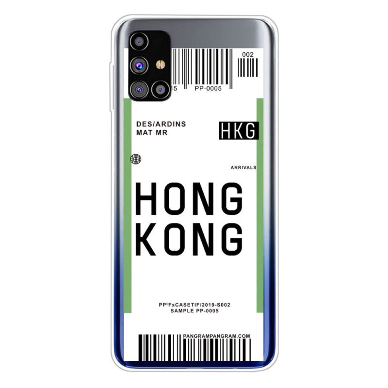 Kuori Samsung Galaxy M51 Maihinnousukortti Hongkongiin Suojakuori