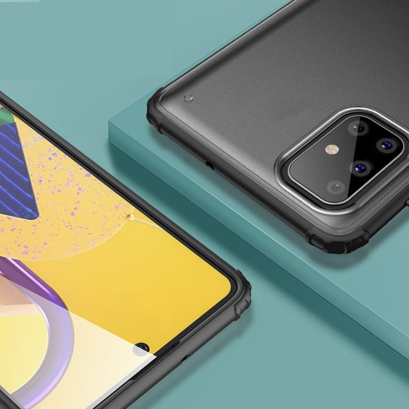 Kuori Samsung Galaxy M51 Punainen Musta Himmeä Hybridi