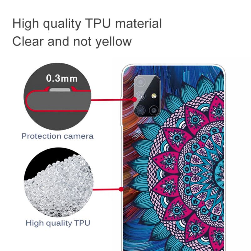 Kuori Samsung Galaxy M51 Värikäs Mandala Suojakuori