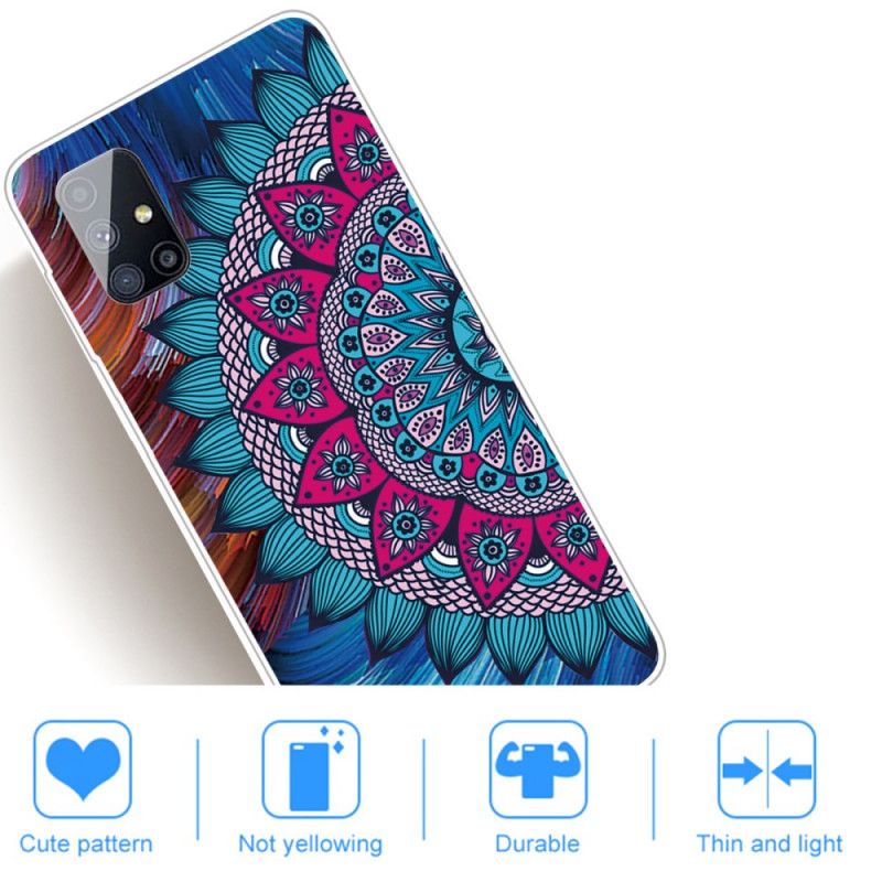 Kuori Samsung Galaxy M51 Värikäs Mandala Suojakuori