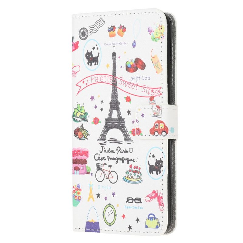 Flip Case Huawei P40 Lite 5G Rakastan Pariisia