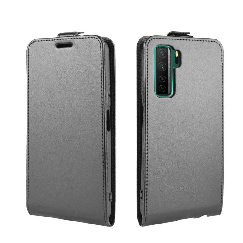 Flip Case Huawei P40 Lite 5G Valkoinen Musta Taitettava